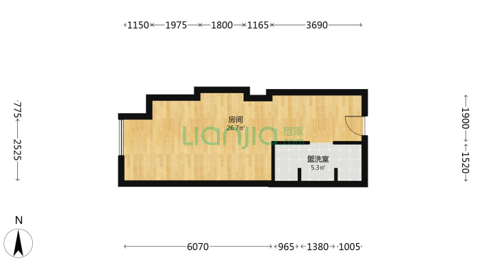 港泰通航大厦二手房实景图