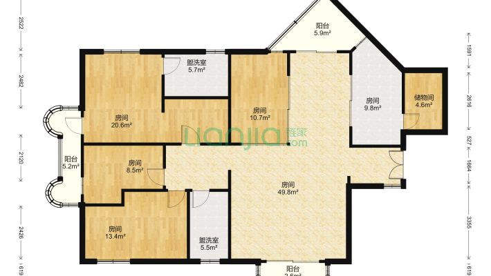 大众金融大厦二手房实景图