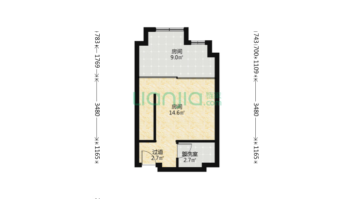 万城银座二手房实景图