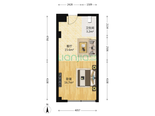 S1地铁口，康桥學校旁，不.限.购挑高5.9米Loft公寓