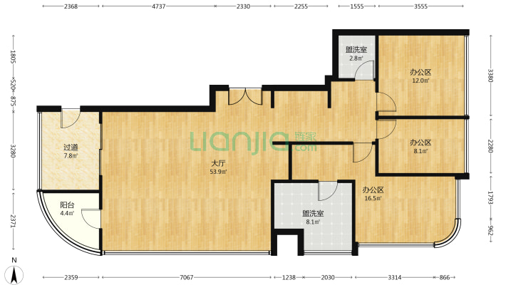 虹桥世界中心二手房实景图