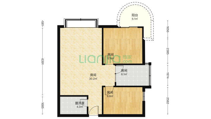 大地新光华广场二手房实景图