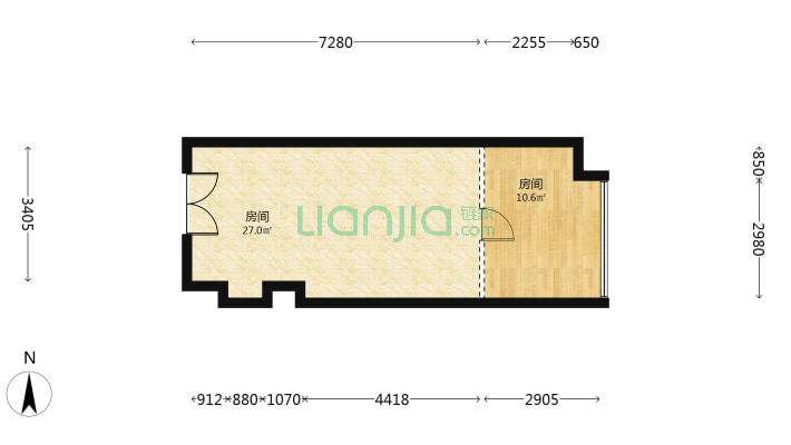 熙悦中心二手房实景图