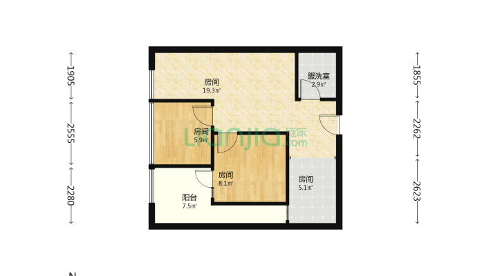 缤纷新天地二手房实景图