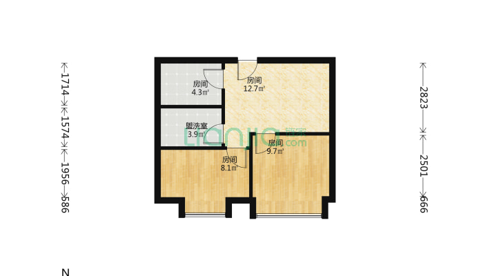 德商蜜柚二手房实景图