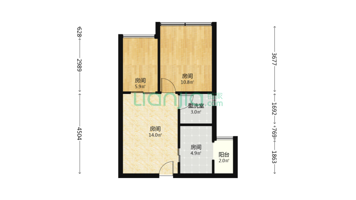 电子商务大厦二手房实景图
