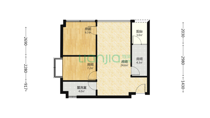 金府银座二手房实景图