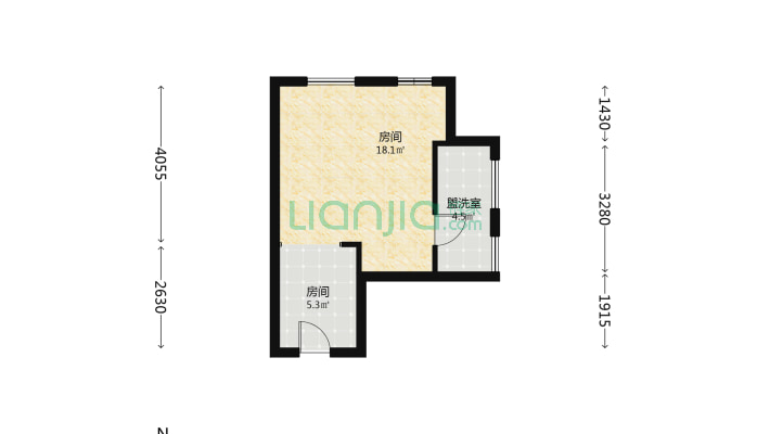 禹洲蓝爵二手房实景图