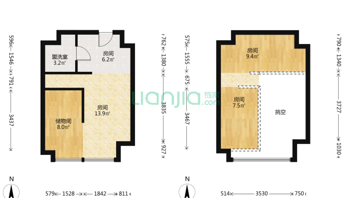 一方云顶大厦二手房实景图