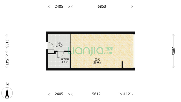 嘉福汇二手房实景图