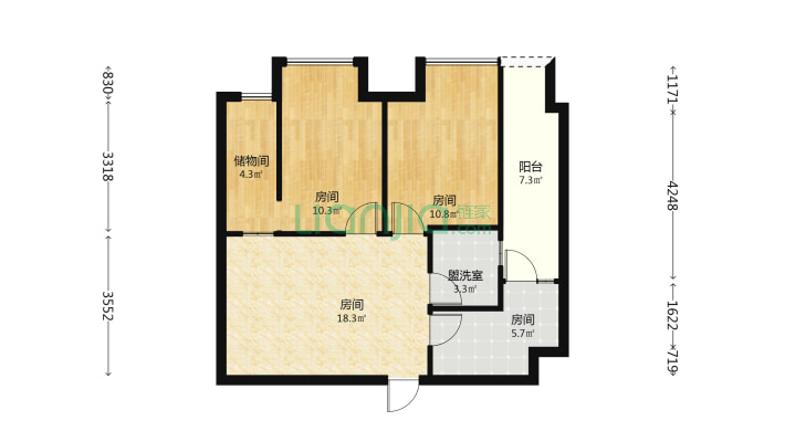 亿城国际二手房实景图