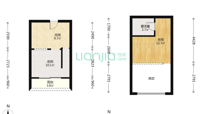 韩国城三期二手房实景图