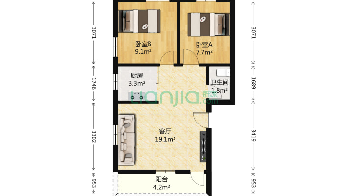 长龙新村二手房实景图