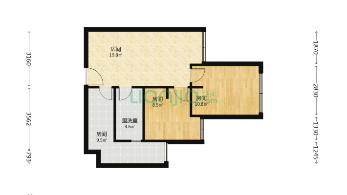 三都汇朝九二手房实景图