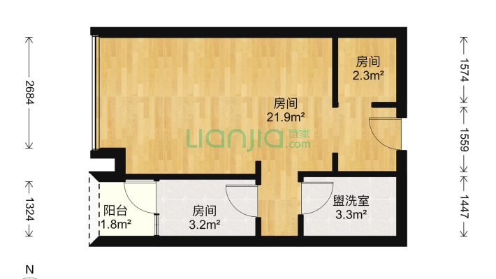 中环岛广场二手房实景图