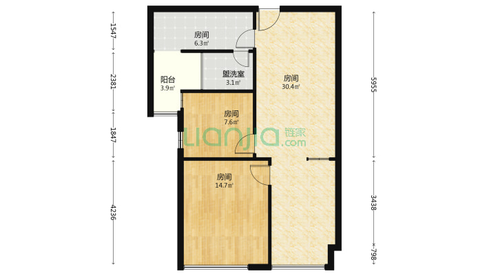 北京街二手房实景图