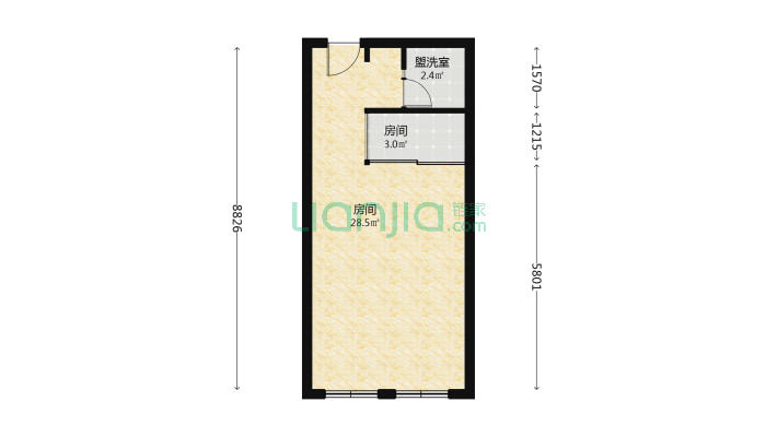 魔方社区二手房实景图