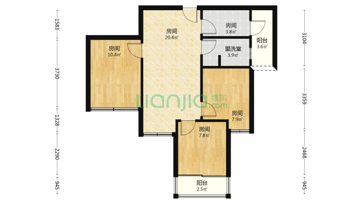 雄飞新园名都二手房实景图