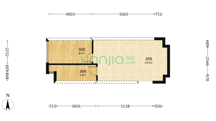 成都青羊万达广场二手房实景图