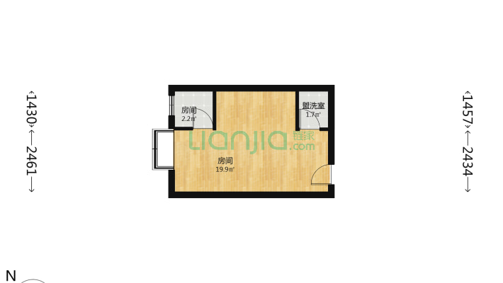 鼓楼北二街58号院二手房实景图