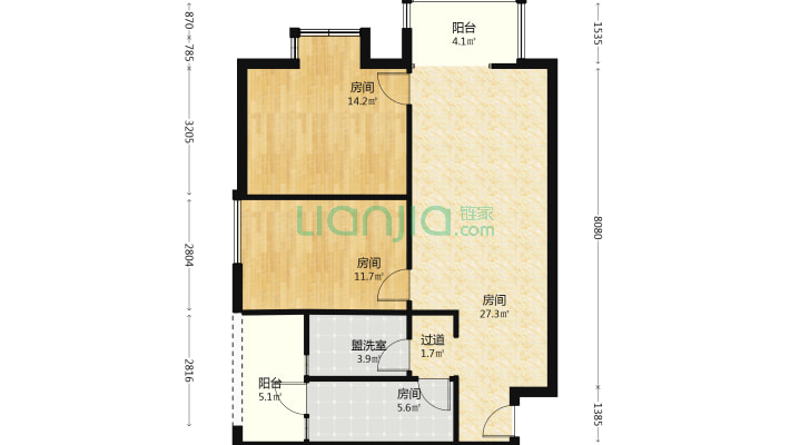 金府银座二手房实景图