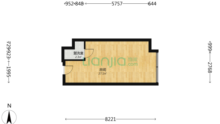 润富国际公寓二手房实景图