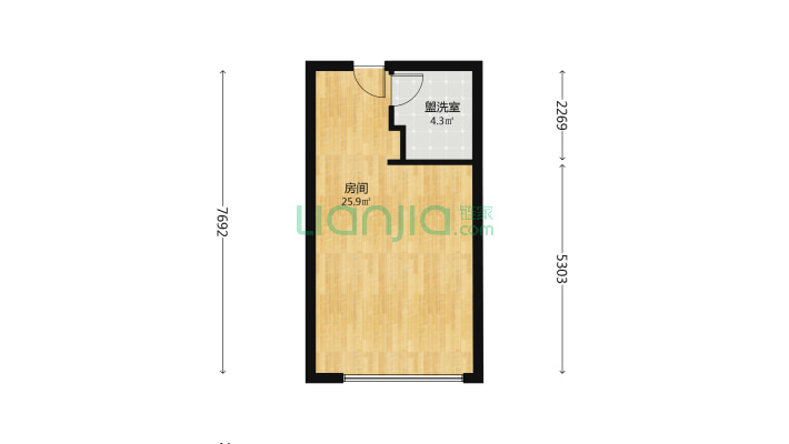 青龙广场二手房实景图