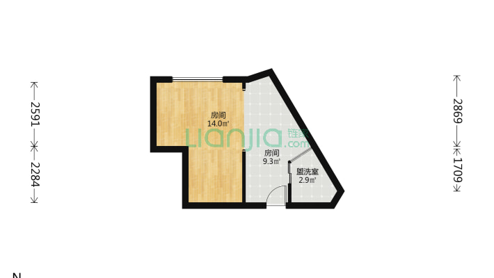 新天大厦二手房实景图