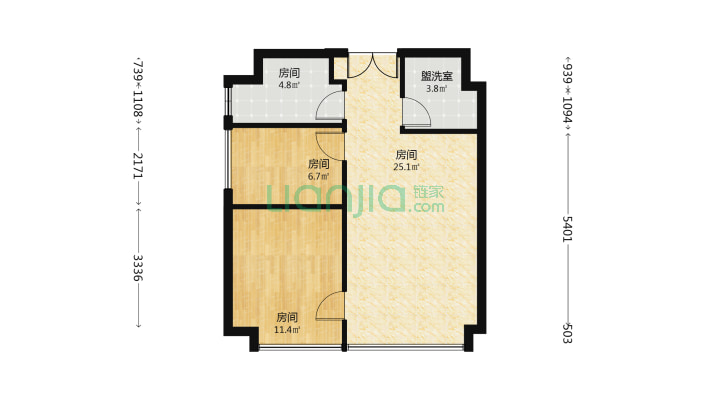 融创玖棠府公寓二手房实景图