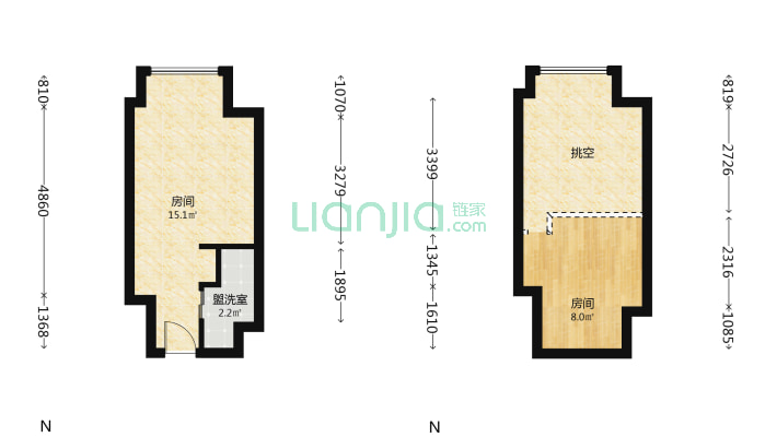北城红街二手房实景图