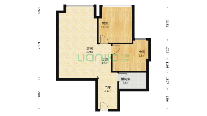 铂金中心二手房实景图