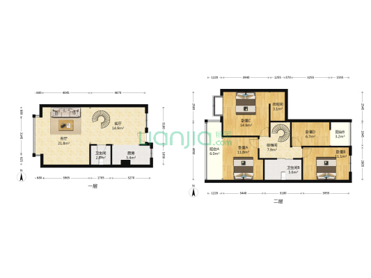 丽水天锦紫晶园 4室2厅2卫 142平方