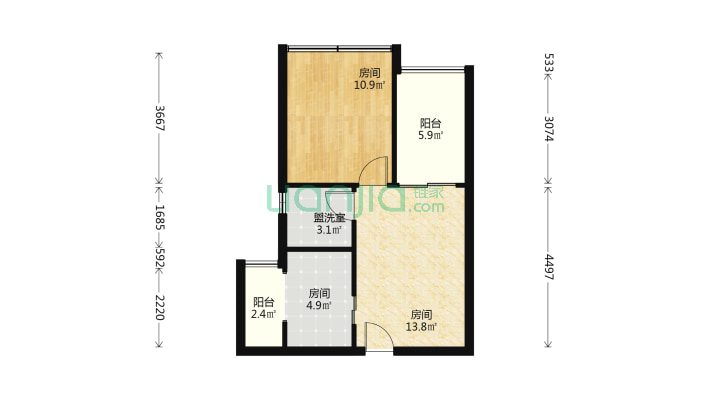 电子商务大厦二手房实景图