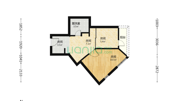 华美达公寓二手房实景图