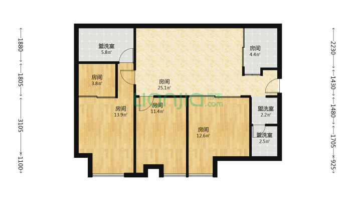 康吉大厦二手房实景图