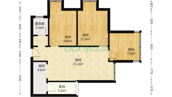 雄飞新园名都二手房实景图