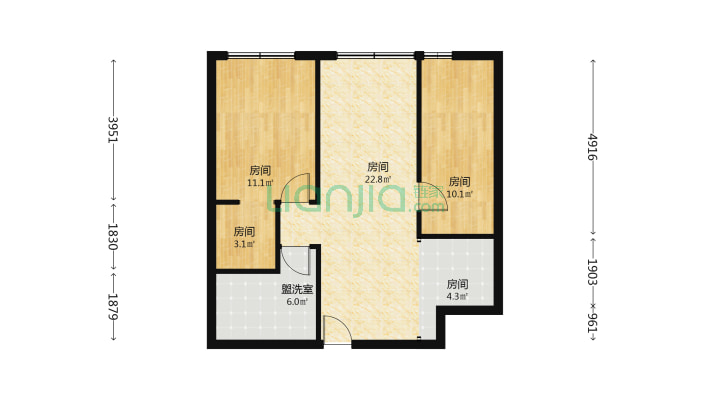 左岸苏河二手房实景图
