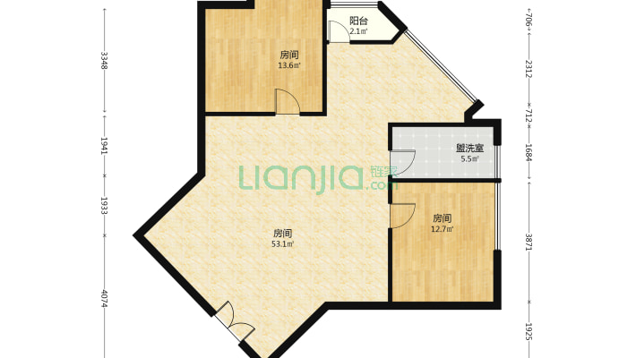 长峰中心二手房实景图