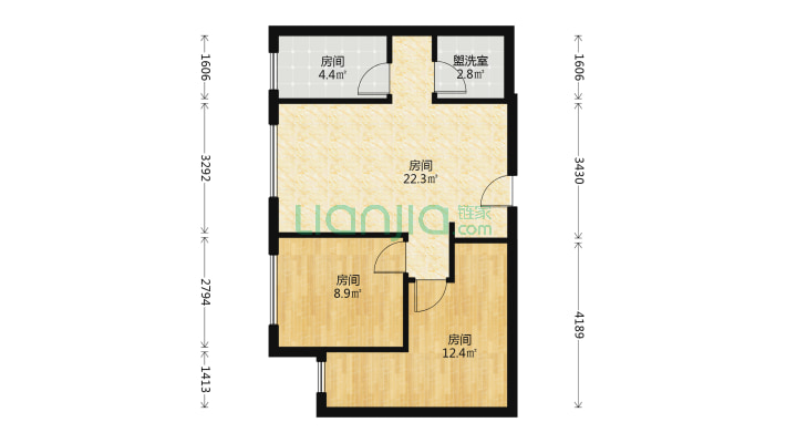 国色天乡庆典城二手房实景图