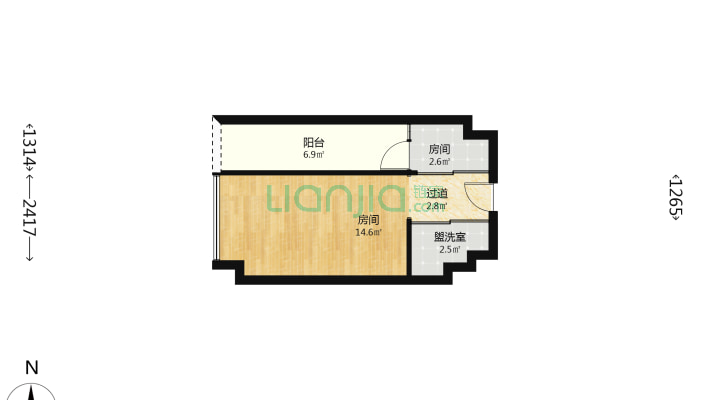 亿城国际二手房实景图