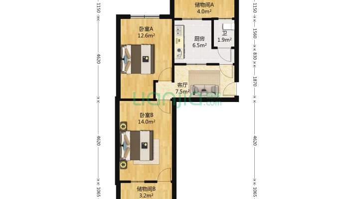 青龙路二手房实景图