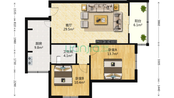 小关庙巷17号二手房实景图