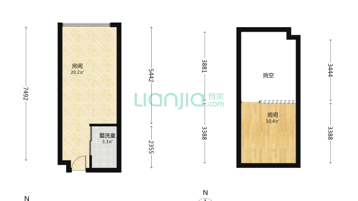 智汇广场二手房实景图