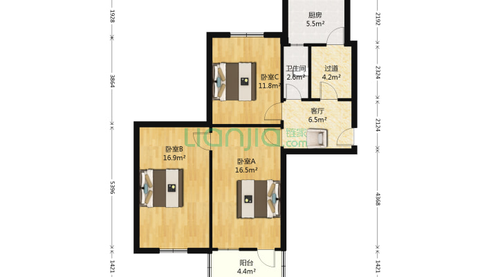 省物资局宿舍（马道南街）二手房实景图