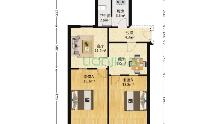 文塔路二手房实景图