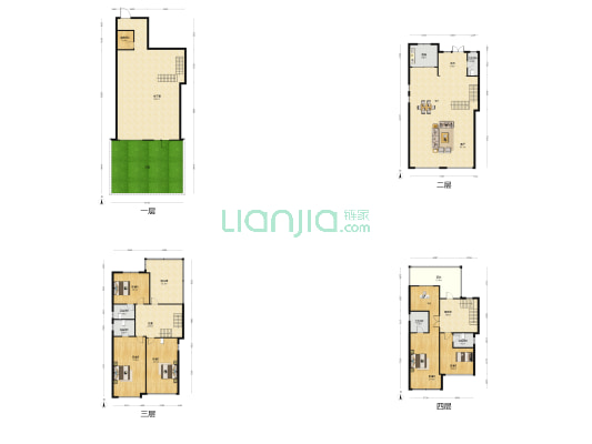 玫瑰湾蓝园 5室1厅5卫 309平方