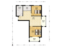 大社区，中高楼层，采光充足，德信公园旁-涿州香邑溪谷户型图