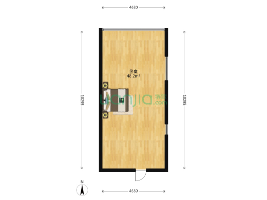 格林国际 1室0厅0卫 75平方
