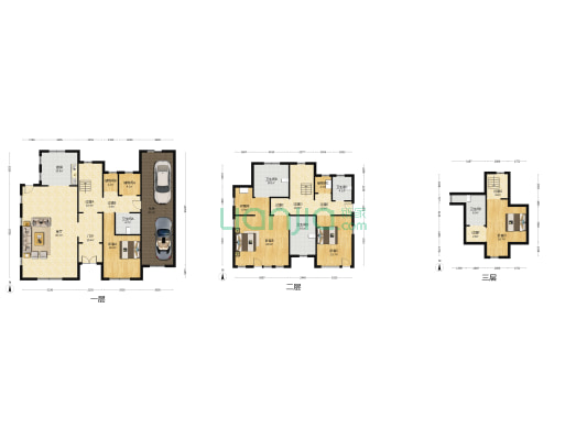 科技新苑信园 4室1厅5卫 418平方