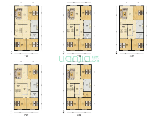 平行街 15室6厅4卫 768平方